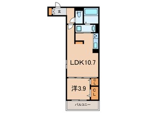 アンベリールの物件間取画像